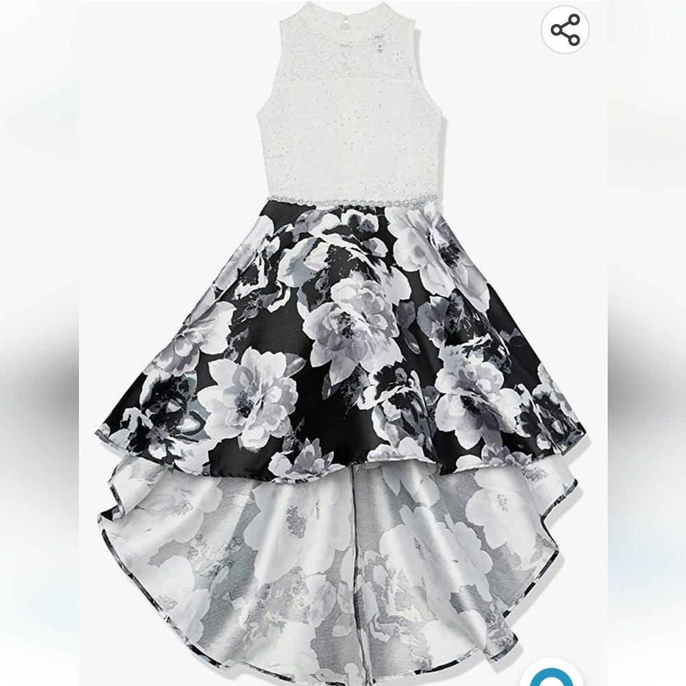 Speechless Big Girls Sleeveless Fit + Flare Dress - Girls Size 10